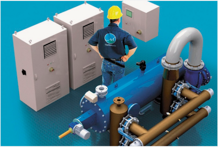 圖 1-通過認證的Optimarin壓艙系統