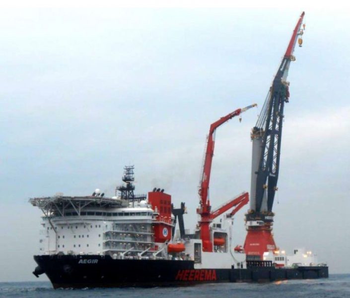 圖4 Heavy Lift Crane Ship